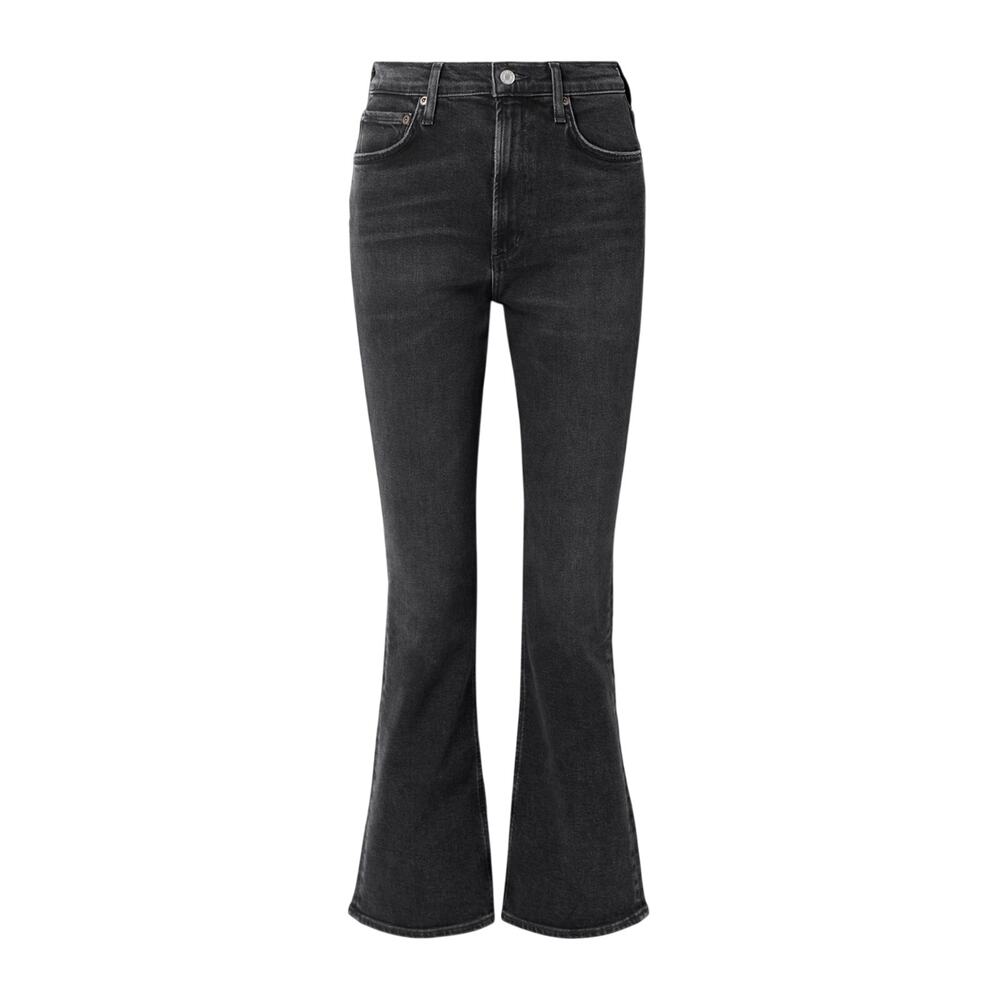 Net Sustain High Rise Bootcut Organic Black Nico Denim Jeans Size 24